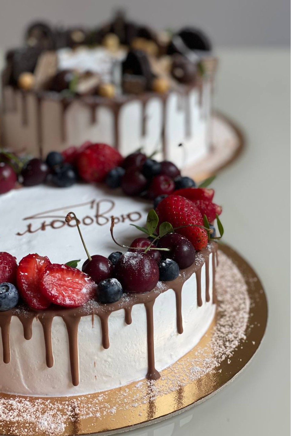 Тортик с ягодками