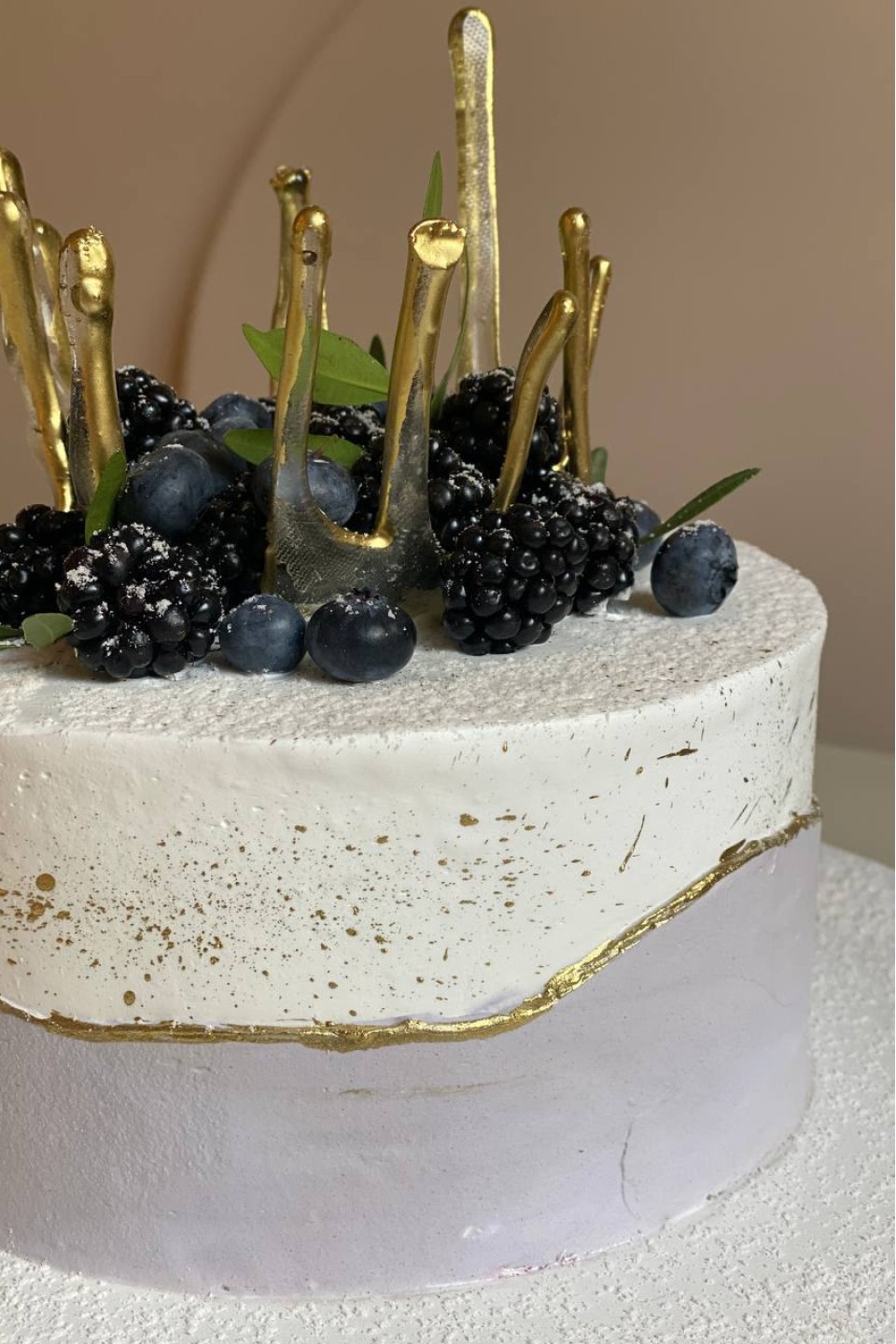 Торт с ягодками