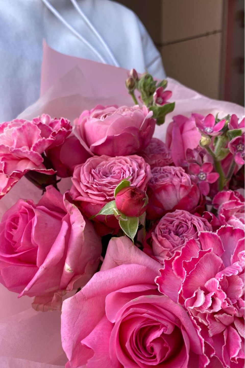 Букет Малинка - с доставкой по Минску