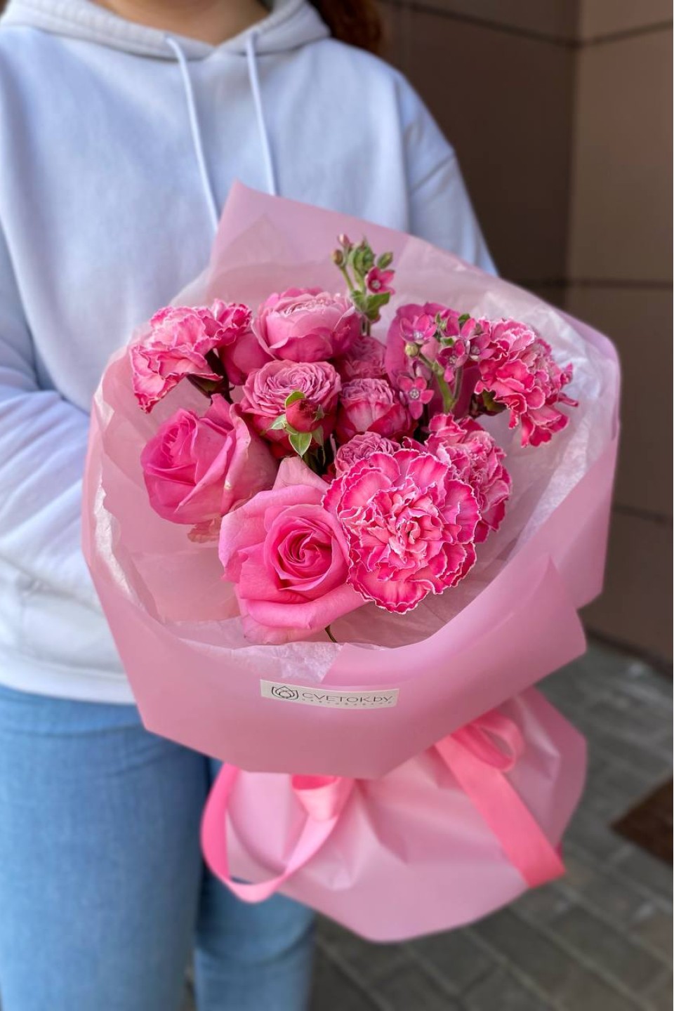 Букет Малинка