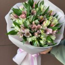 Букет Лавандовый мусс - миниатюра