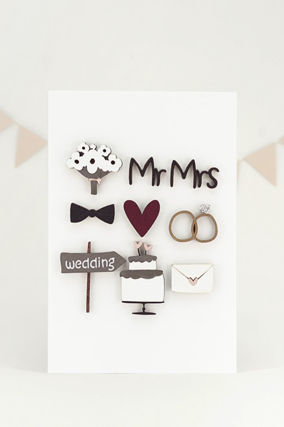 Открытка С Днем Свадьбы MrMrs