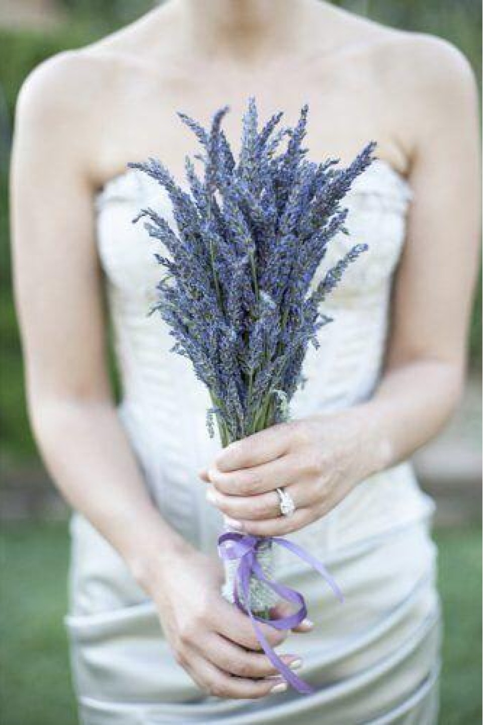 Букет невесты Лавандовый