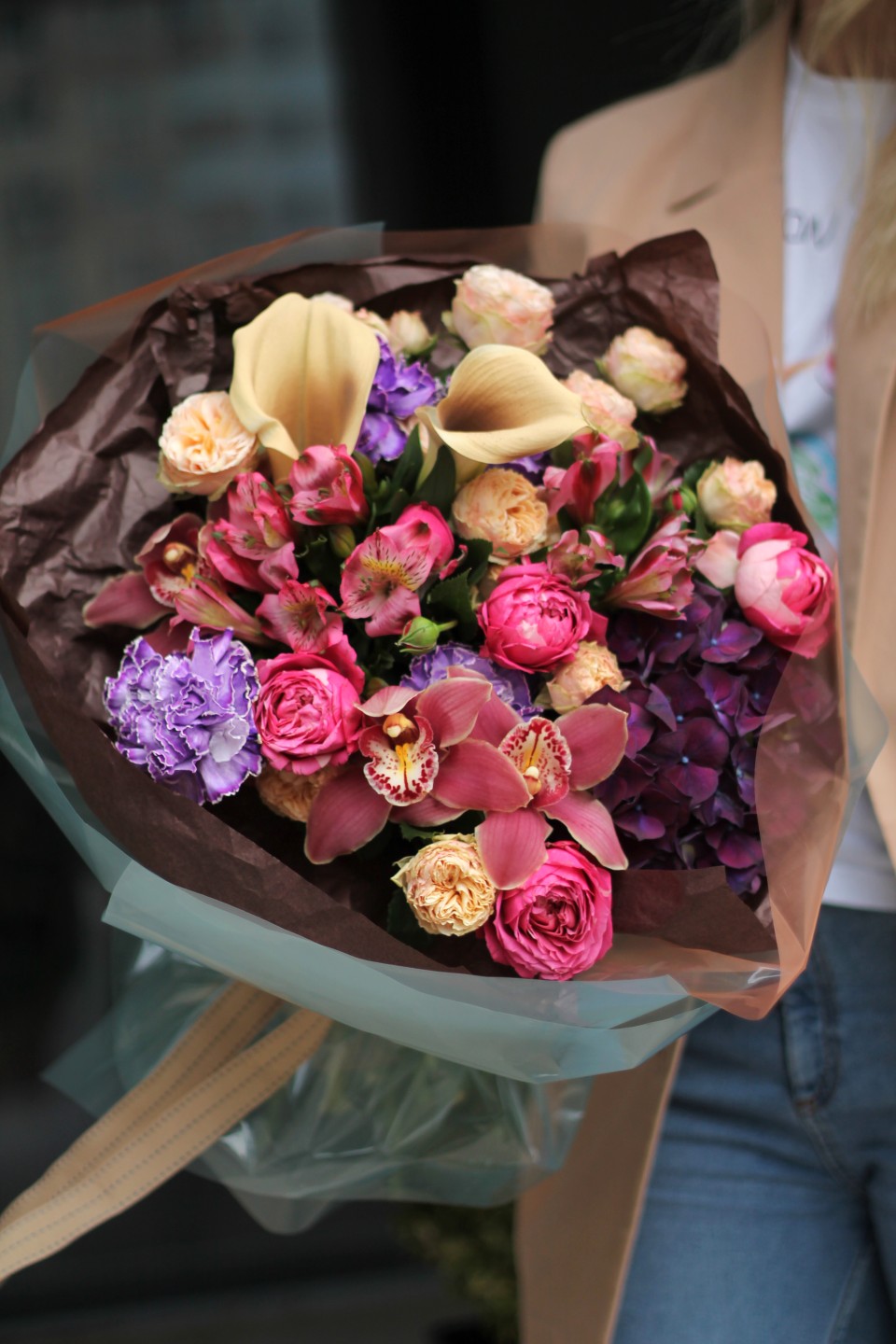 Букет Альерти - подарочное оформление