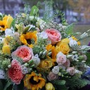 Букет Фейерверк нежности - подарочное оформление - миниатюра