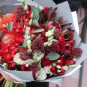 Букет Алый закат - миниатюра