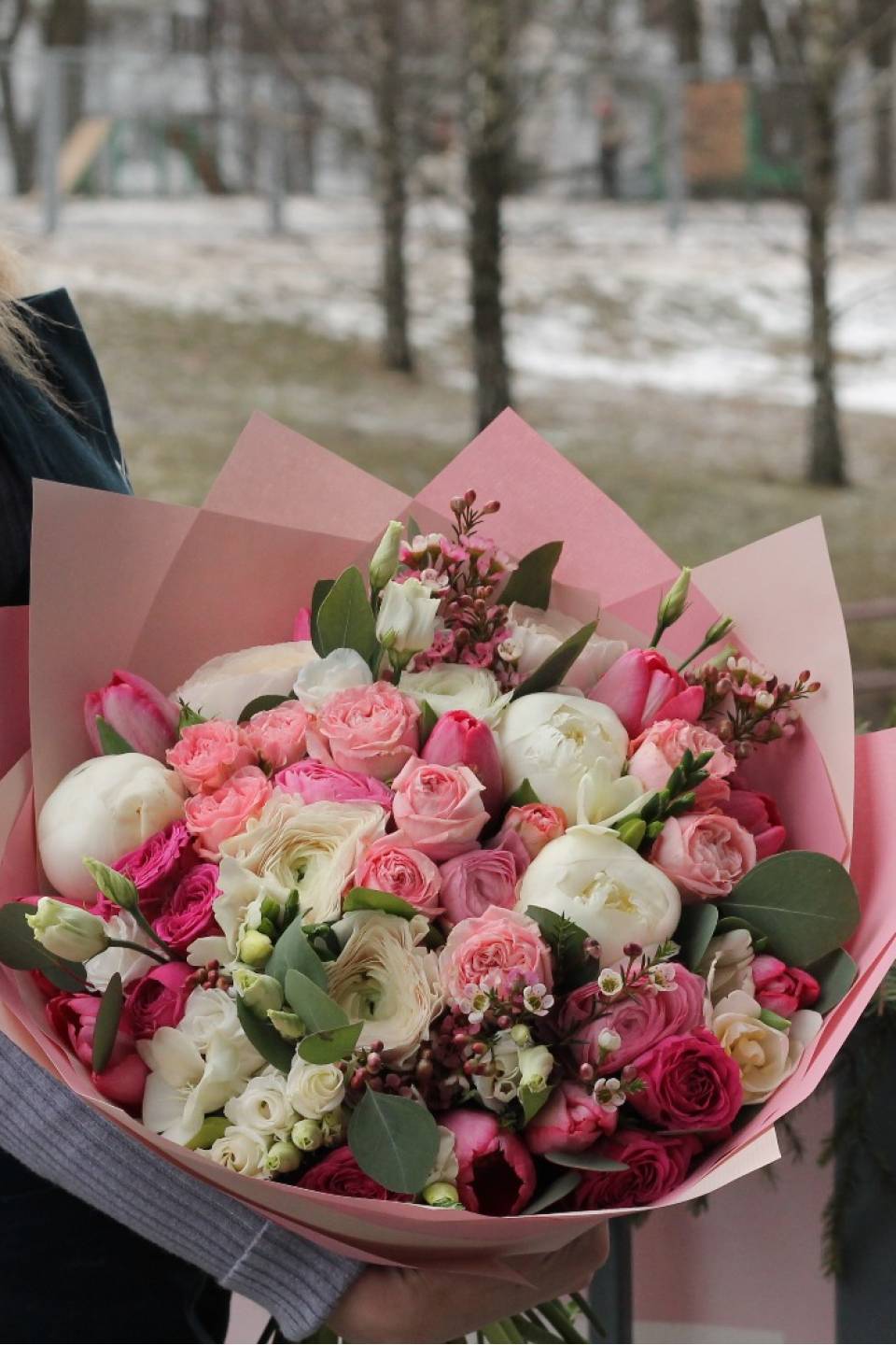 Букет Джулли - подарочное оформление