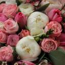 Букет Джулли - с добавлением зелени - миниатюра 