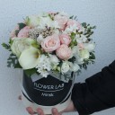 Цветы в коробке Калла и гиацинт - с доставкой по Минску - миниатюра