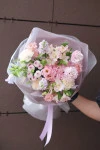 Букет с альстромериями "Мелодия бархата"