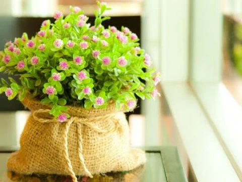 Как можно украсить цветы