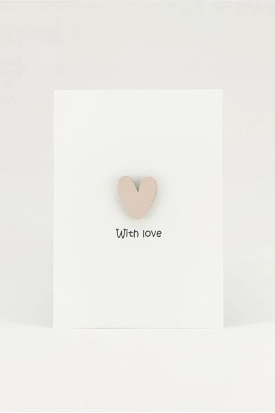 Открытка "With love"