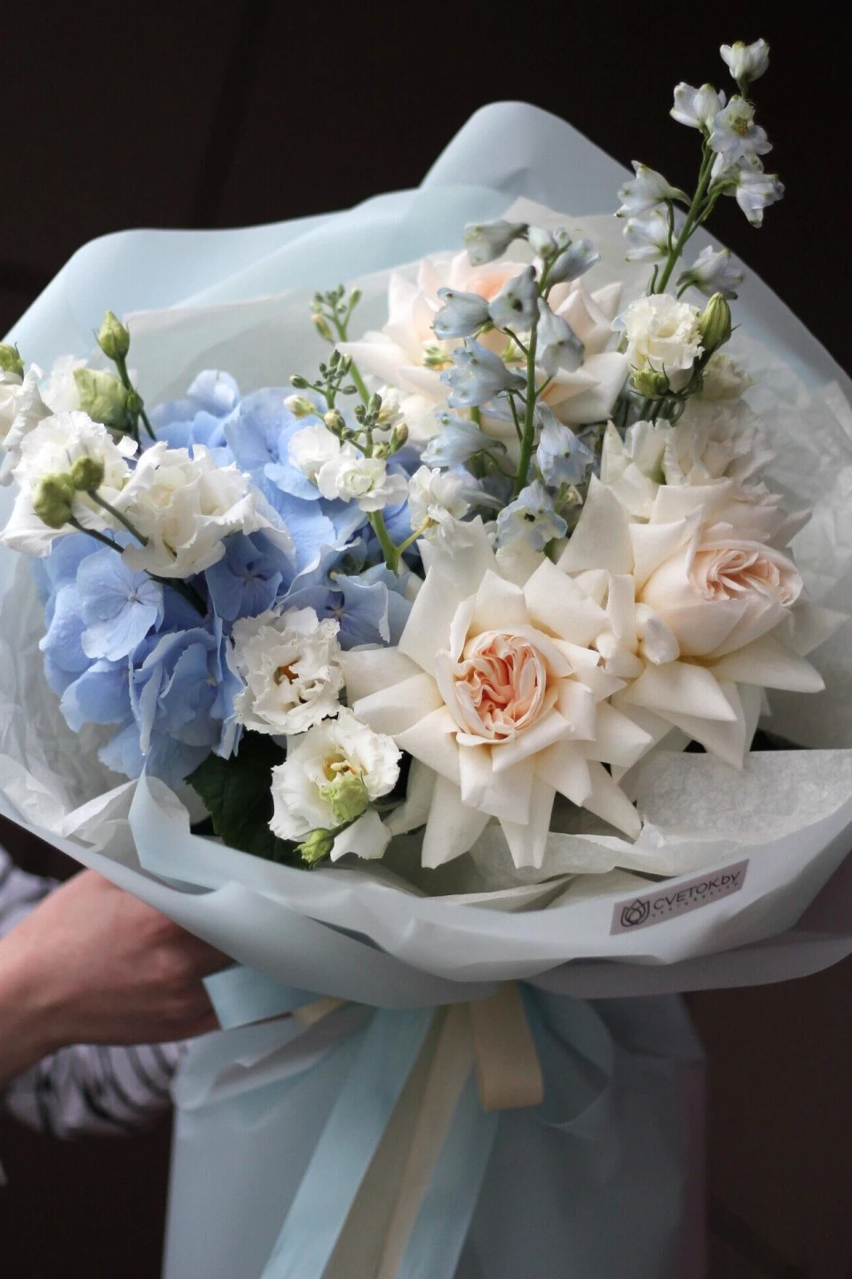 Букет Blue - быстрая доставка в Минске