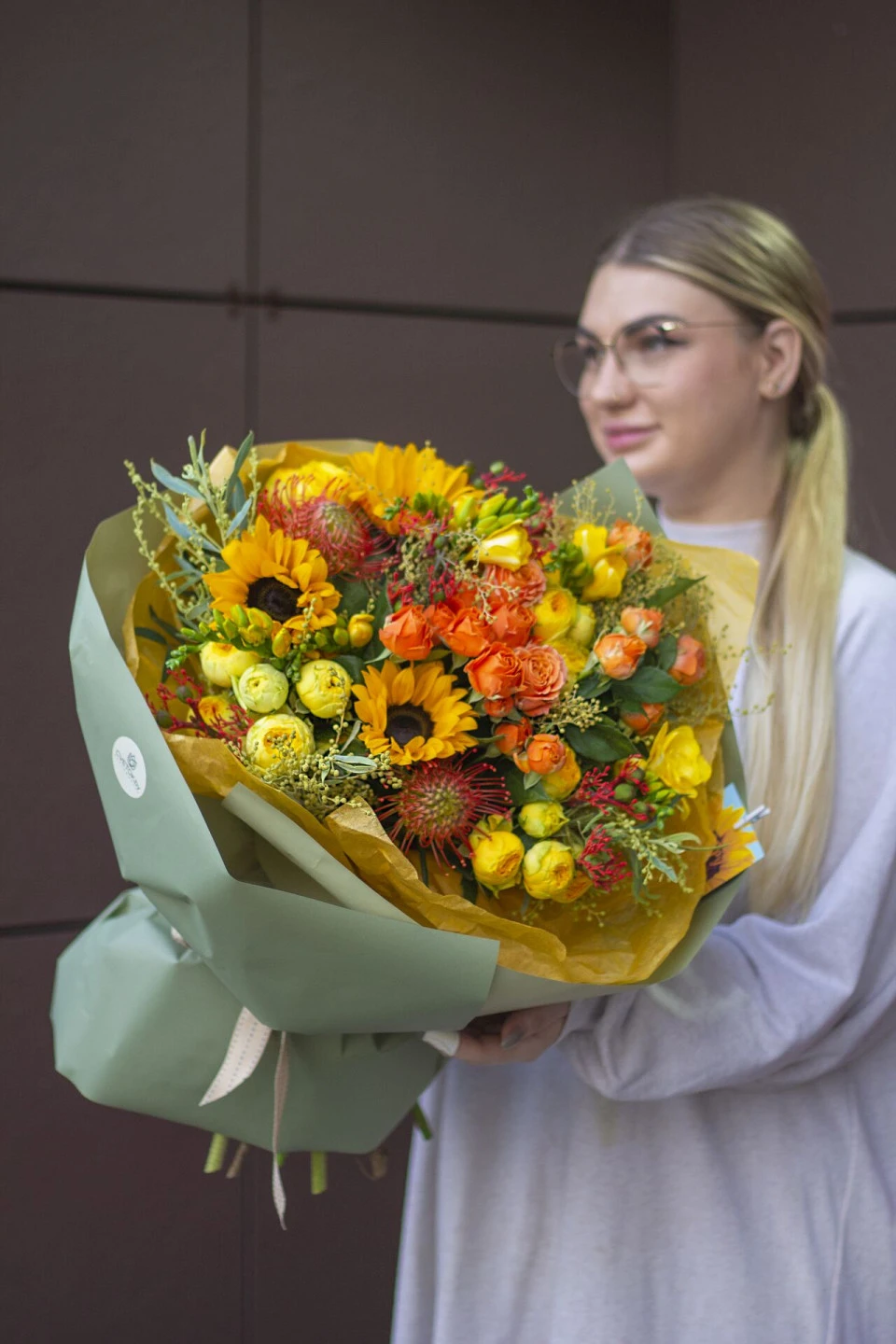 Букет Гелиос