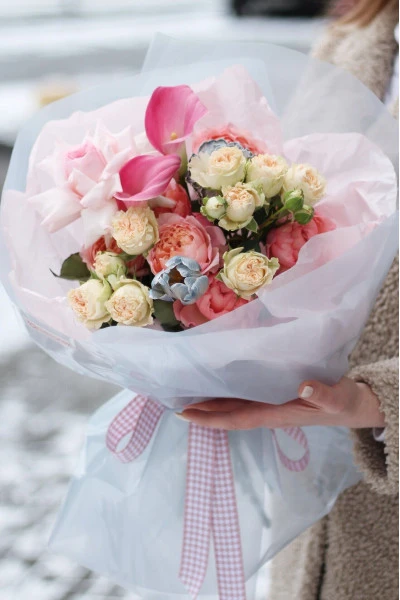 Букет "Peach notes"