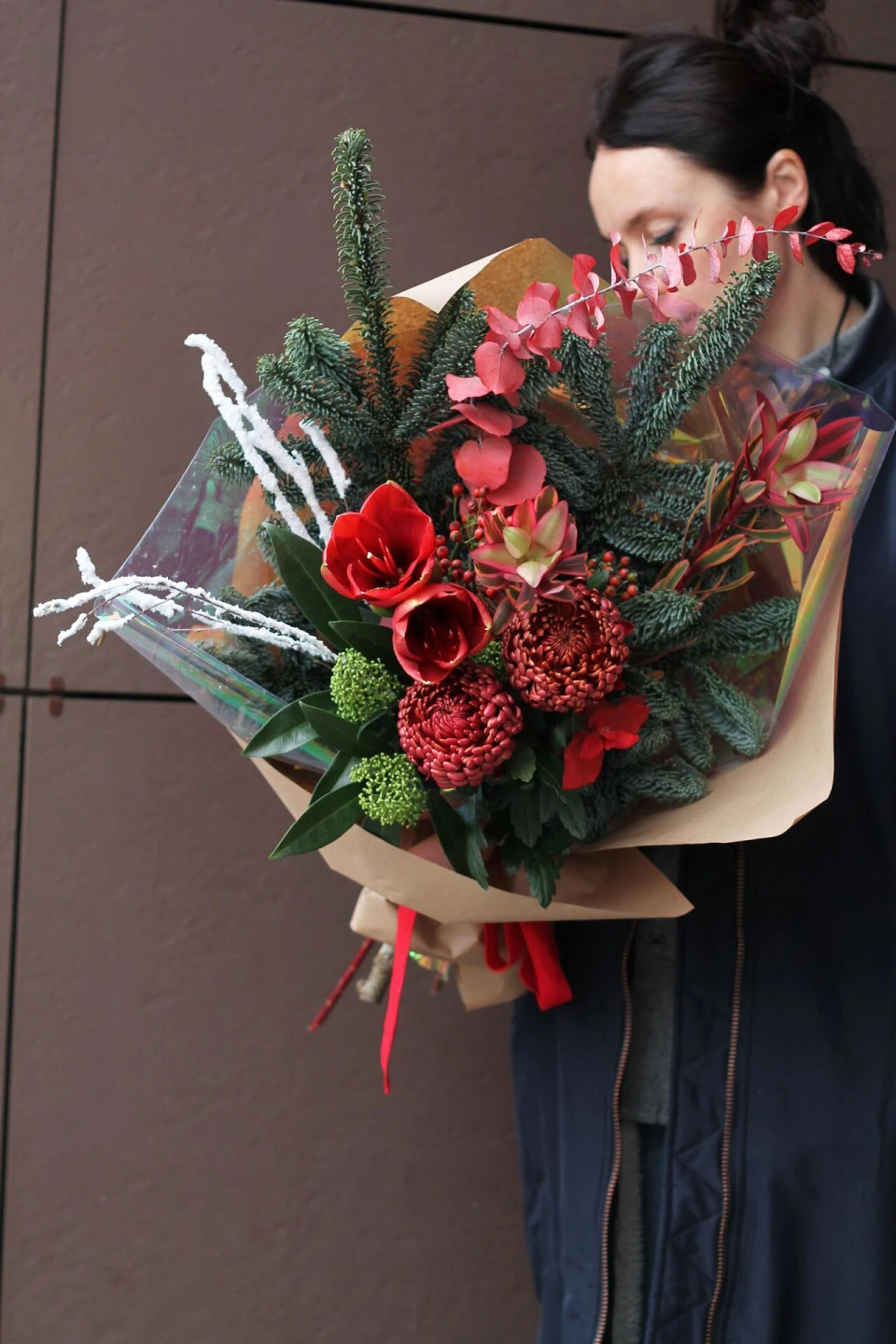 Новогодний букет Рождественские радости