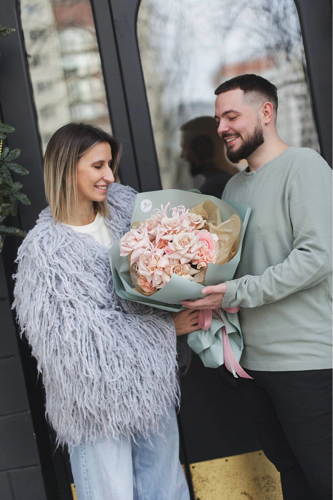 Цветы на день влюбленных