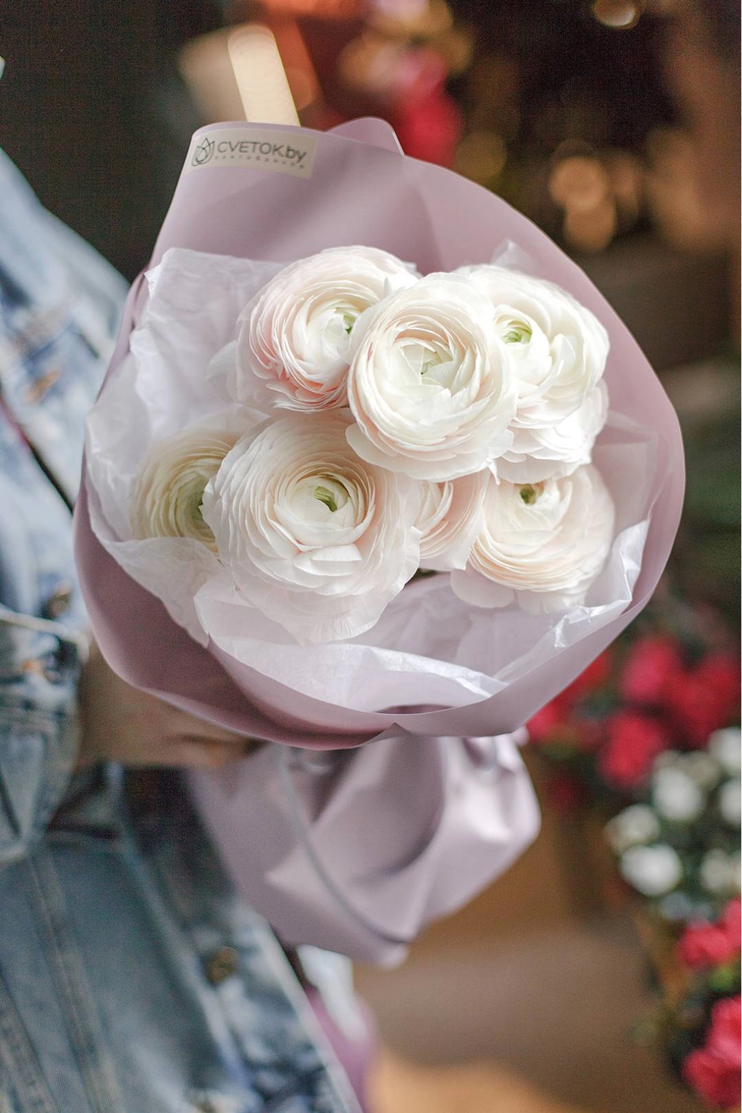 Ранункулюсы на международный женский день