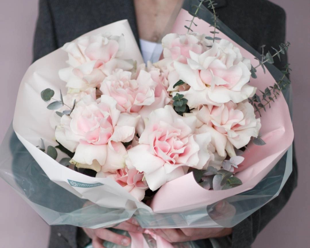 Букет с французской розой